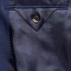 Double-Breasted Linen and Wool-Blend Blazer - E2