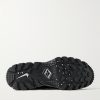 Air Humara QS Leather-Trimmed Mesh Sneakers - E1