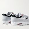 Air Max 1 Suede, Mesh and Textured-Leather Sneakers - BK Air Max 1 Suede, Mesh and Textured-Leather Sneakers - BK