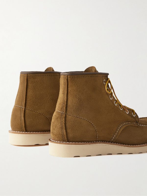 8881 Classic Moc Suede Boots - BK 8881 Classic Moc Suede Boots - BK