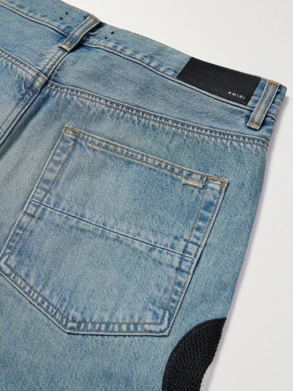 Appliquéd Wide-Leg Jeans - CU