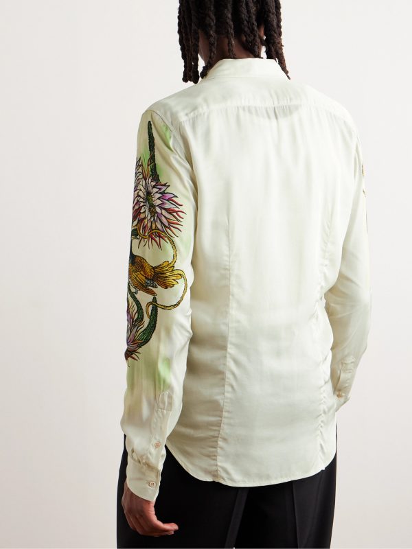Printed Twill Shirt - BK Printed Twill Shirt - BK