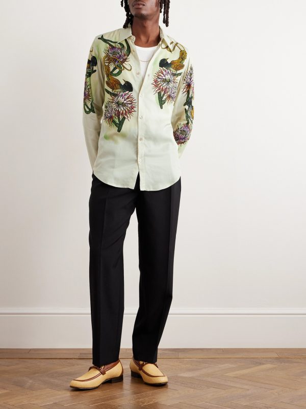 Printed Twill Shirt - OU Printed Twill Shirt - OU