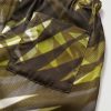 Straight-Leg Printed Shell Drawstring Shorts - CU Straight-Leg Printed Shell Drawstring Shorts - CU