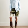 Straight-Leg Printed Shell Drawstring Shorts - OU Straight-Leg Printed Shell Drawstring Shorts - OU