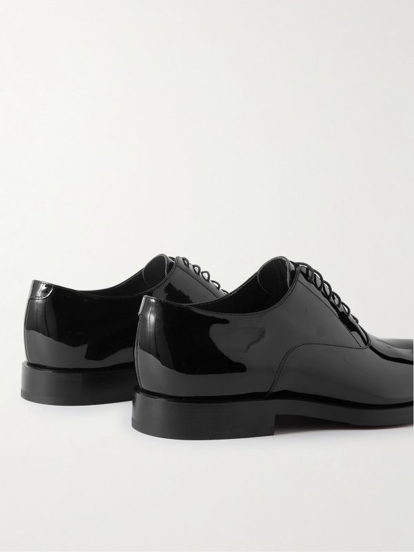 Patent-Leather Oxford Shoes - BK Patent-Leather Oxford Shoes - BK