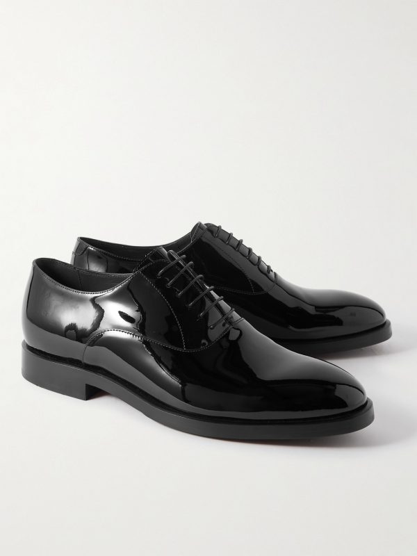 Patent-Leather Oxford Shoes - FR Patent-Leather Oxford Shoes - FR