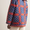 Sheepfold Quilted Padded Printed Cotton Jacket - BK Sheepfold Quilted Padded Printed Cotton Jacket - BK