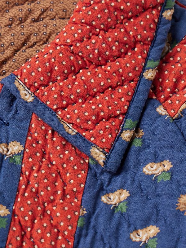 Sheepfold Quilted Padded Printed Cotton Jacket - E1 Sheepfold Quilted Padded Printed Cotton Jacket - E1