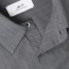 Pinstriped Cotton and Wool-Blend Shirt - CU Pinstriped Cotton and Wool-Blend Shirt - CU