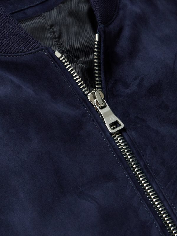 Suede Bomber Jacket - CU