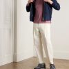 Suede Bomber Jacket - OU
