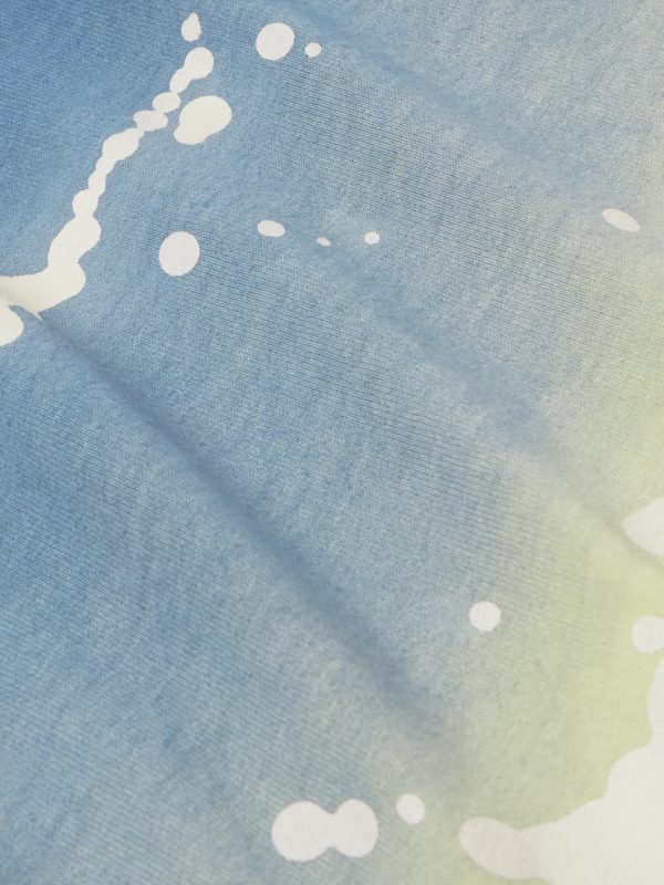 Oversized Ombré Printed Cotton-Jersey T-Shirt - CU Oversized Ombré Printed Cotton-Jersey T-Shirt - CU