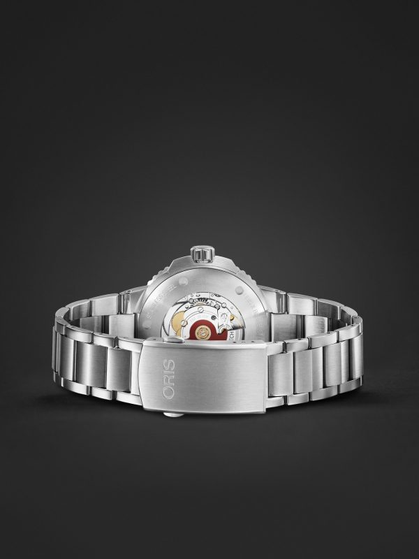 + Bracenet Aquis Automatic 43.5mm Stainless Steel Watch, Ref. No. 01 733 7730 4137-07 8 24 05PEB - E2 + Bracenet Aquis Automatic 43.5mm Stainless Steel Watch, Ref. No. 01 733 7730 4137-07 8 24 05PEB - E2