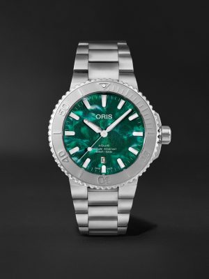 + Bracenet Aquis Automatic 43.5mm Stainless Steel Watch, Ref. No. 01 733 7730 4137-07 8 24 05PEB + Bracenet Aquis Automatic 43.5mm Stainless Steel Watch, Ref. No. 01 733 7730 4137-07 8 24 05PEB