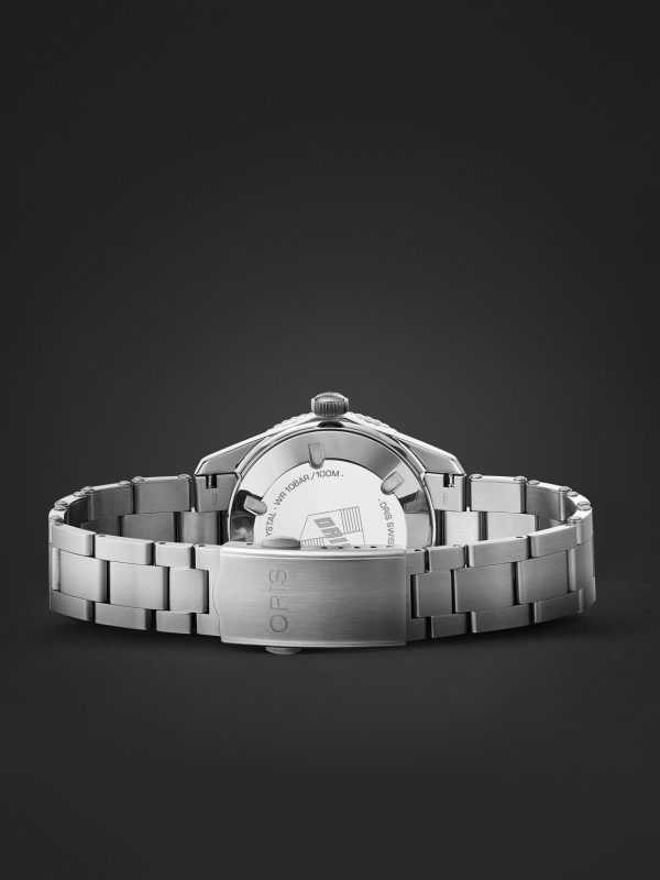 Divers Sixty-Five Automatic 38mm Stainless Steel Watch, Ref. No. 01 733 7771 4055-07 8 19 18 - E2