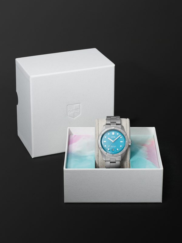 Divers Sixty-Five Automatic 38mm Stainless Steel Watch, Ref. No. 01 733 7771 4055-07 8 19 18 - E3