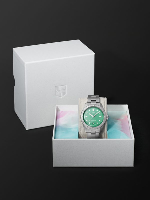 Divers Sixty-Five Automatic 38mm Stainless Steel Watch, Ref. No. 01 733 7771 4057-07 8 19 18 - E3
