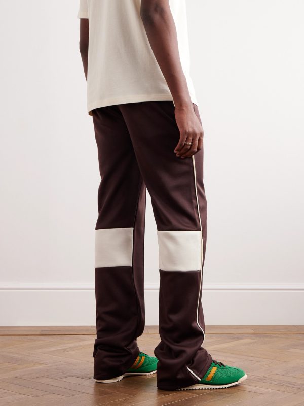 Kola Straight-Leg Tech-Jersey Track Pants - BK