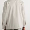 Camp-Collar Cotton-Twill Overshirt - BK