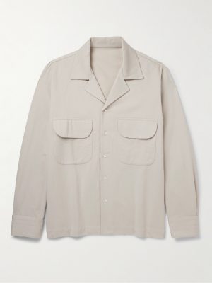 Camp-Collar Cotton-Twill Overshirt Camp-Collar Cotton-Twill Overshirt