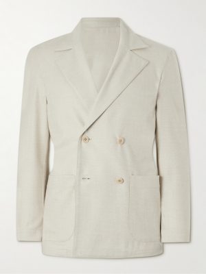 Double-Breasted Wool Blazer Double-Breasted Wool Blazer