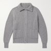 Ribbed Cashmere Cardigan Ribbed Cashmere Cardigan