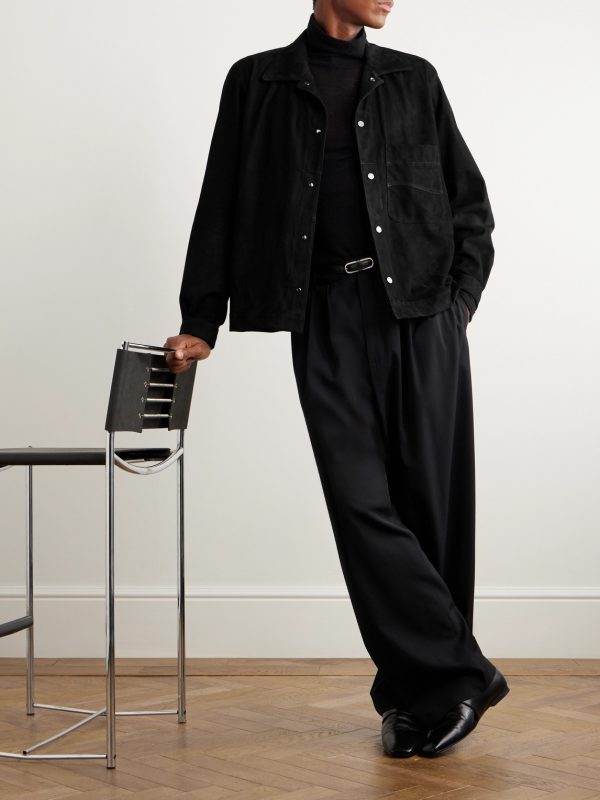 Suede Blouson Jacket - OU