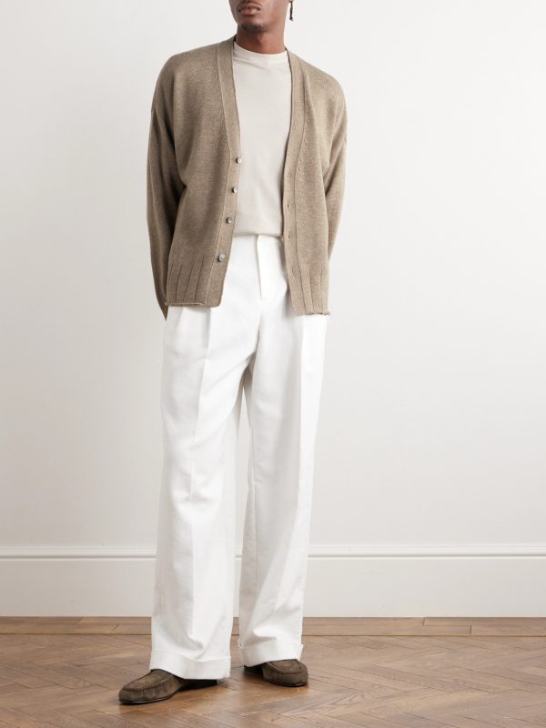 Slim-Fit Cashmere Cardigan - OU