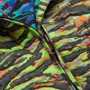 Printed Quilted Cotton-Jacquard Down Jacket - CU