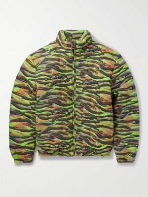 Printed Quilted Cotton-Jacquard Down Jacket Printed Quilted Cotton-Jacquard Down Jacket