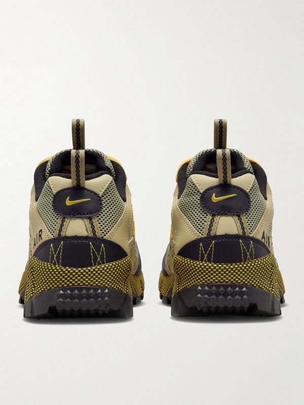 Air Humara QS Leather-Trimmed Mesh Sneakers - BK Air Humara QS Leather-Trimmed Mesh Sneakers - BK