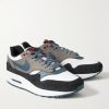 Air Max 1 Escape Leather-Trimmed Suede and Mesh Sneakers - FR Air Max 1 Escape Leather-Trimmed Suede and Mesh Sneakers - FR