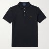 Slim-Fit Logo-Embroidered Pima Cotton Polo Shirt