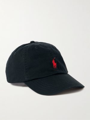 Logo-Embroidered Cotton-Twill Baseball Cap Logo-Embroidered Cotton-Twill Baseball Cap