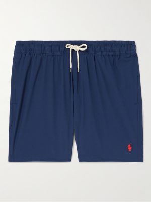 Traveler Straight-Leg Mid-Length Swim Shorts