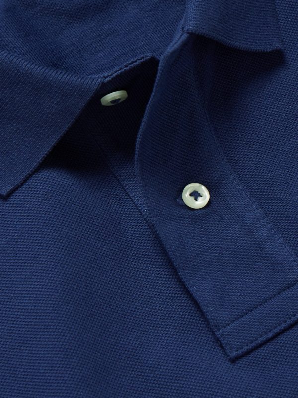 Slim-Fit Cotton-Piqué Polo Shirt - CU