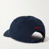 Logo-Embroidered Cotton-Twill Baseball Cap - BK Logo-Embroidered Cotton-Twill Baseball Cap - BK