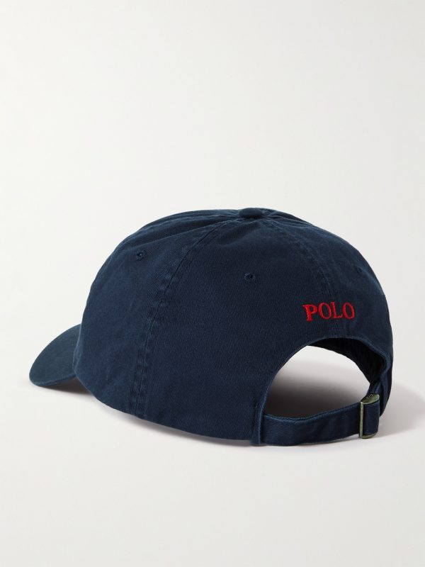 Logo-Embroidered Cotton-Twill Baseball Cap - BK Logo-Embroidered Cotton-Twill Baseball Cap - BK