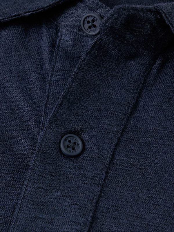 Sebastian Slim-Fit Linen-Jersey Polo Shirt - CU Sebastian Slim-Fit Linen-Jersey Polo Shirt - CU