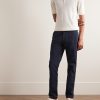 Fallon Straight-Leg Cotton-Blend Twill Trousers - OU