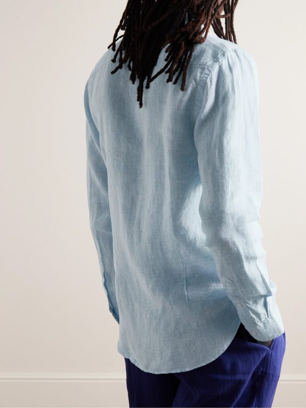 Giles Linen Shirt - BK