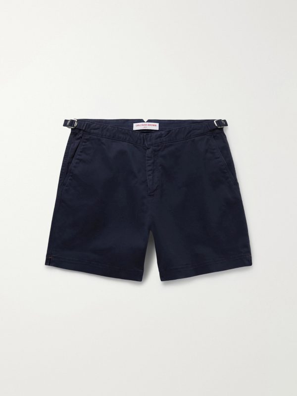Bulldog Slim-Fit Straight-Leg Stretch-Cotton Twill Shorts Bulldog Slim-Fit Straight-Leg Stretch-Cotton Twill Shorts