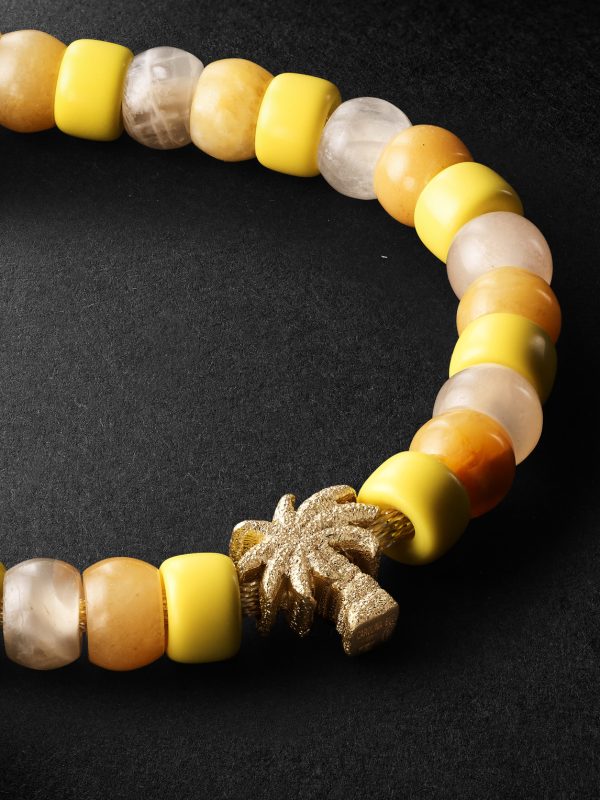 Travel Forte Beads Gold Multi-Stone Bracelet - CU