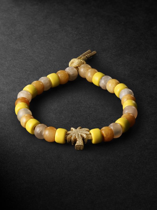 Travel Forte Beads Gold Multi-Stone Bracelet