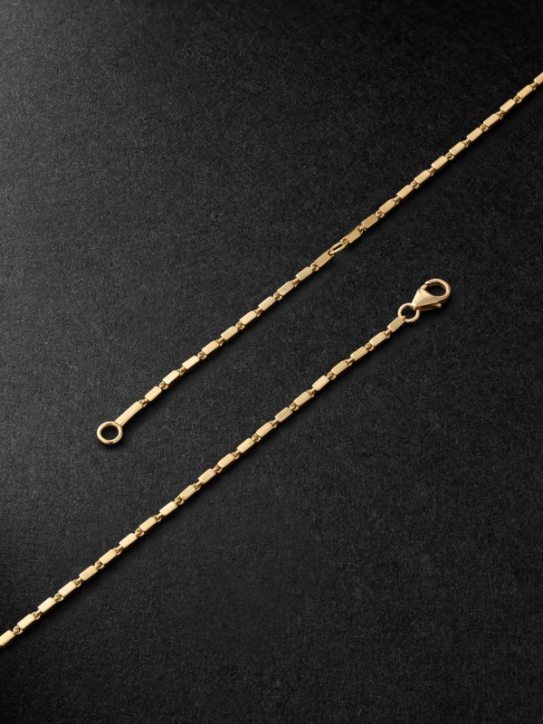 18-Karat Gold, Chalcedony and Diamond Necklace - BK