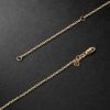 Gold Diamond Pendant Necklace - BK Gold Diamond Pendant Necklace - BK