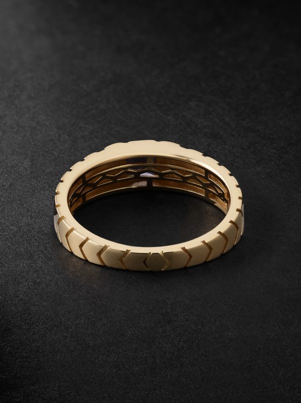 Gold Tanzanite Ring - BK
