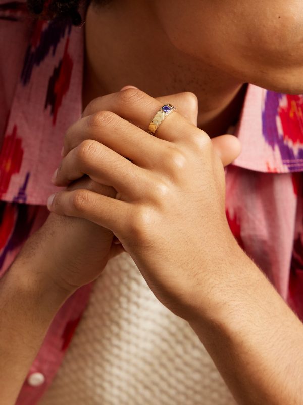 Gold Tanzanite Ring - FR
