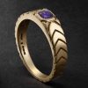 Gold Tanzanite Ring